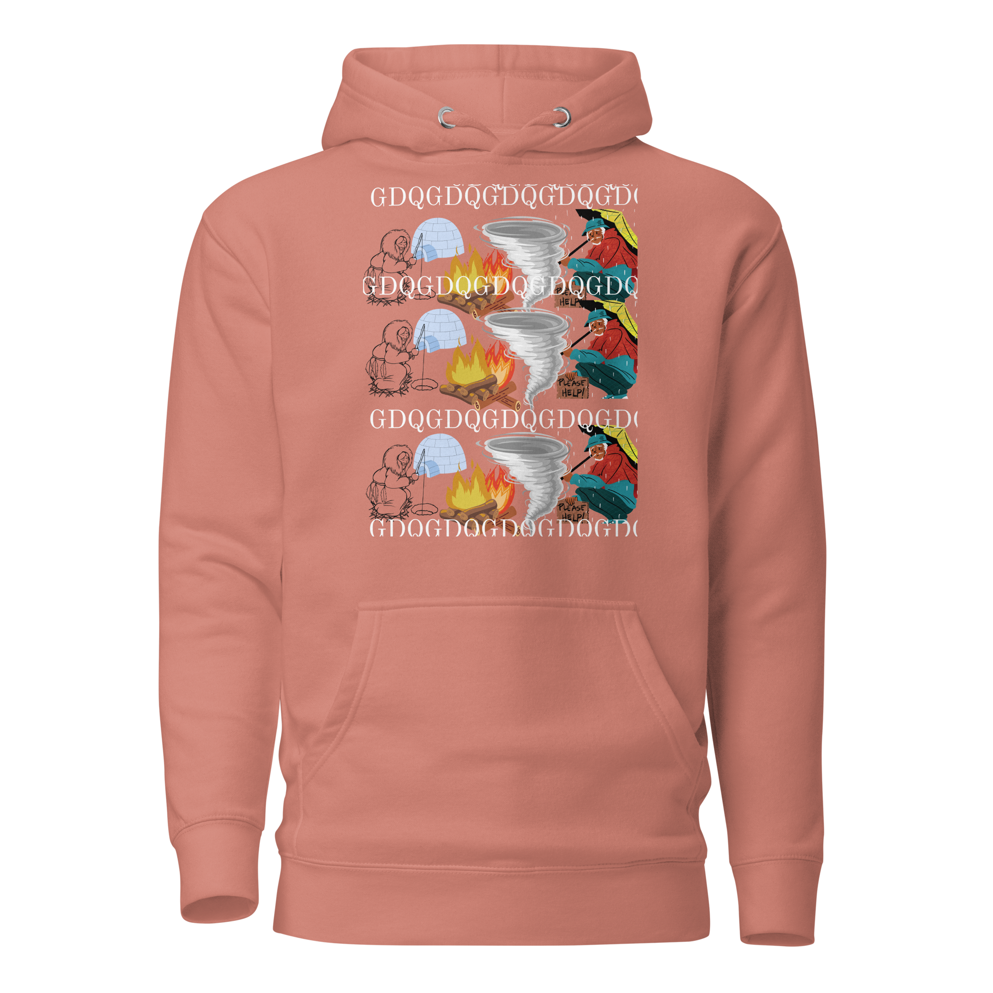Any Weather, it's God. Driven. Quality. Hoodie